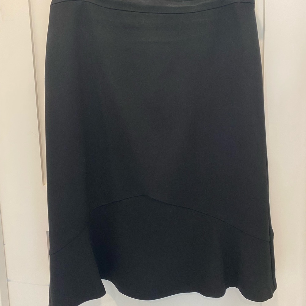 Elegant Crepe Fully Lined Skirt